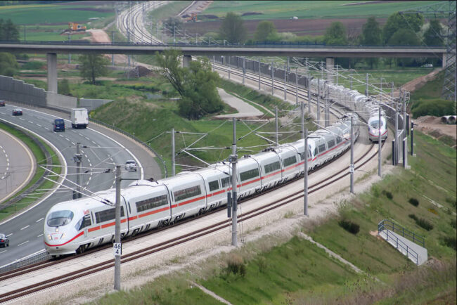 high speed train from Paris to Rome